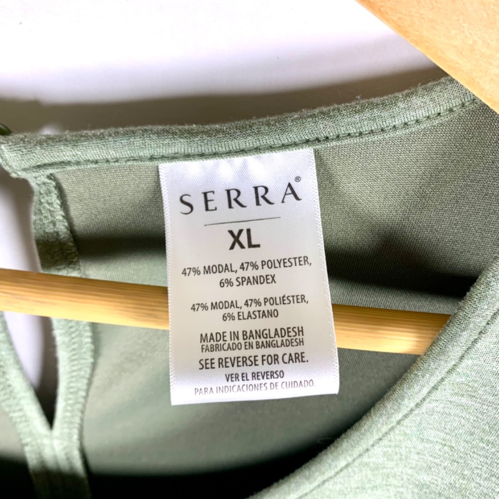 XL SERRA Romper buttery soft one piece green short-sleeve/pockets casual/lounge - Picture 2 of 14
